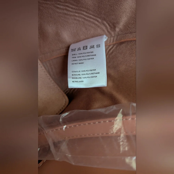 Anthropologie - Weekender Bag with pouch - Vegan Suede and leather - Picture 6 of 6